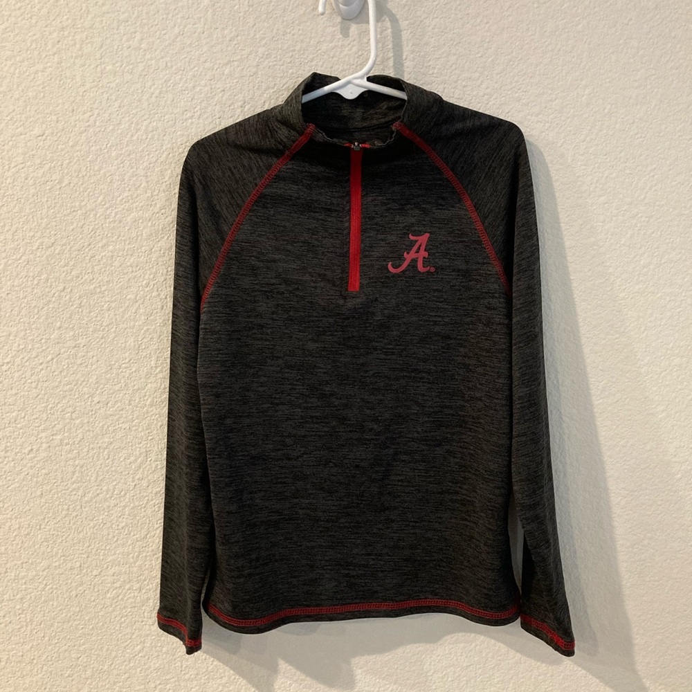 Girls Alabama Quarter Zip Pull Over Jacket